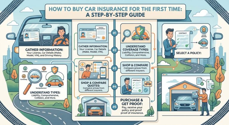 How to Buy Car Insurance for the First Time: A Step-by-Step Guide